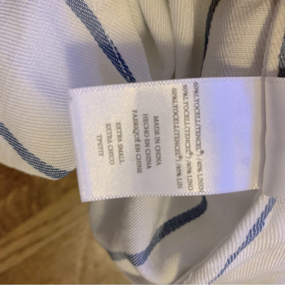 Rails Harper Jumpsuit Prato Stripe Xs - image 7